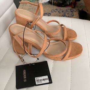 Forever 21 Nude Heels